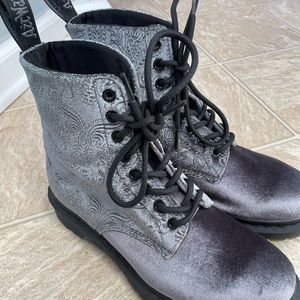 Velvet 1460 Brocade Dr Martens boots